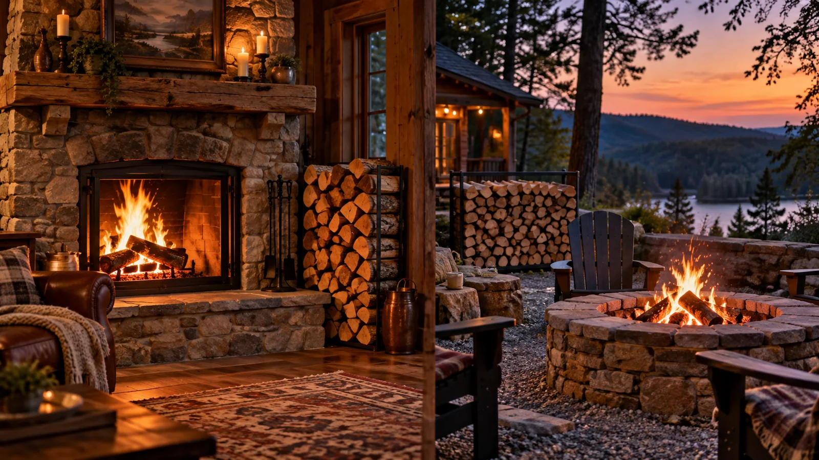 Indoor Hearth vs Outdoor Fire Ring: Why One Firewood Order May Not Fit Both